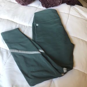 Teal fabletics leggings